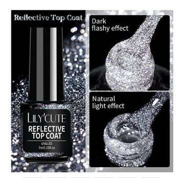 šampon za perike dm: REFLECTIVE Top Coat za nokte 7ml 
Cena 240din