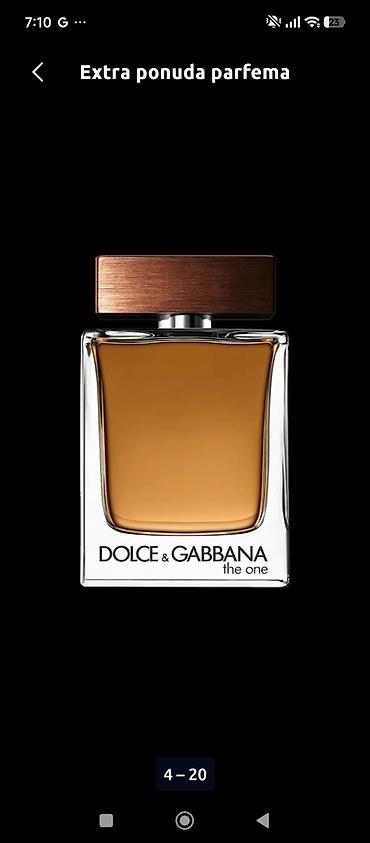 Parfemi: Original parfemi. 80ml.novi
fixna cena na lalafo.rs — 8 Parfemi: Original parfemi. 80ml.novi
fixna cena — 8