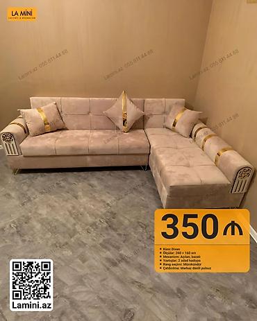 Ev və bağ: Künc divan – La Mini - Ölçülər: 260 × 160 sm - Mexanizm: açılan — 1