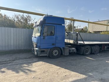 дом на колесах трейлер: Тягач, Mercedes-Benz, Бортовой