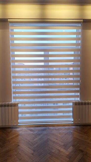 Jalüzlər: Zebra və plisse jalüzlər Məhsul təsviri: - Zebra jalüz: İkiqat — 7