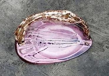 Figure: Vtg figuralna pepeljara oblik pantera Mid-Century style rare. Unikatna — 14