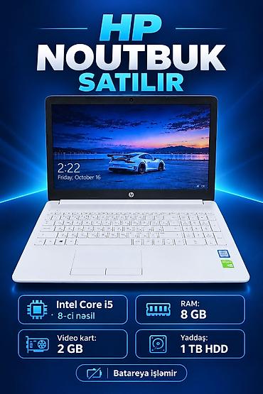 predator notebook: İşlənmiş HP 15.6 ", Intel Core i5, 1 TB, Ödənişli çatdırılma — 1