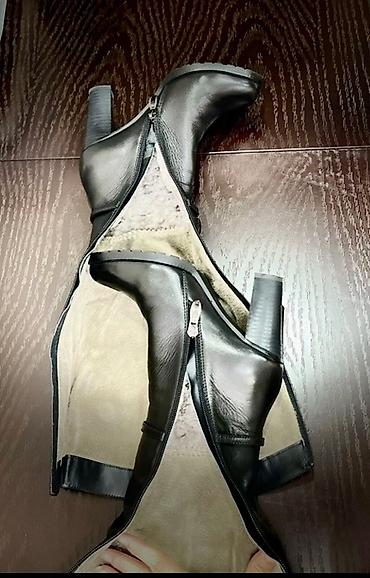 Сапоги: Сапоги, 36, Новый, цвет - Черный, Платная доставка, Самовывоз — 5