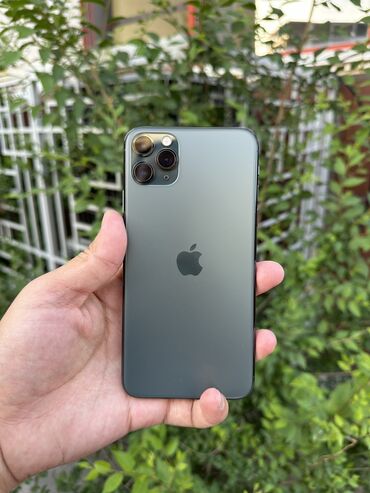Apple iPhone: IPhone 11 Pro Max, 256 ГБ, Alpine Green, Коробка, 78 %
