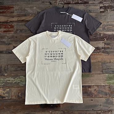 maison margiela: Acne Studios və Maison Margiela qrafikli uniseks T‑şərtlər - Brend — 3