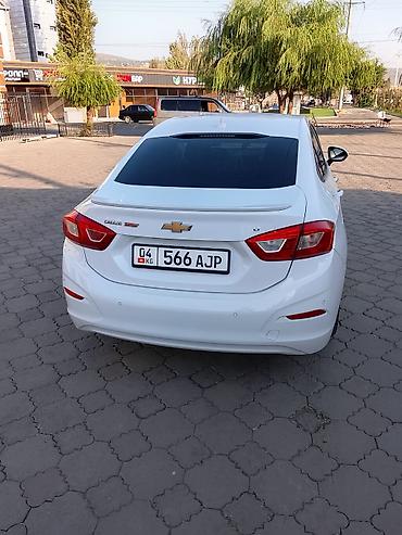 Chevrolet Cruze: 2017 г., 1.4 л, Автомат, Бензин, Седан