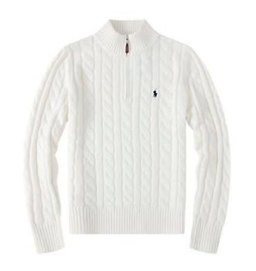 свитер поло: Мужской свитер, M, Polo Ralph Lauren, Новый, цвет - Белый, Самовывоз — 1