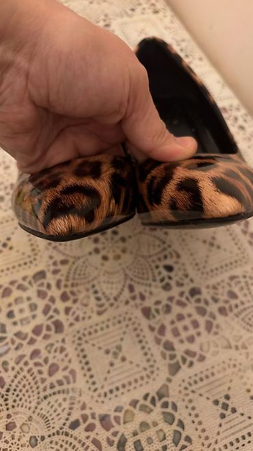 Туфли: Leopard naxışlı qadın klassik tuflilər - Brend/Model: Daxildə — 7