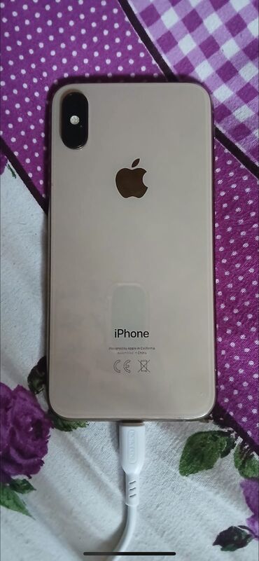 radiator islenmis: IPhone Xs, 64 GB, Matte Gold, Barmaq izi