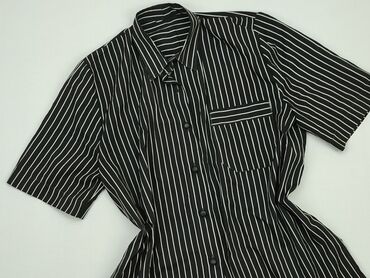 bluzki w paski biało czarne: Сорочка жіноча, 2XL, стан - Хороший