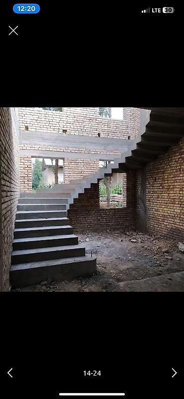 Бетонные лестницы: Изготовление на бетонный лестнице заливаю Сложный дизайн винтовой at lalafo.kg — 3 Бетонные лестницы: Изготовление на бетонный лестнице заливаю Сложный дизайн винтовой — 3