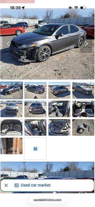 Toyota: Toyota Camry: 2019 г., Автомат, Бензин, Седан — 7