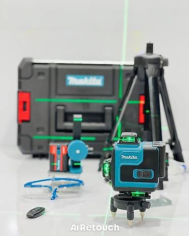 Makita yaşıl lazer səviyyə dəsti Peşəkar hizalama və ölçü işləri üçün lalafo.az -da Makita yaşıl lazer səviyyə dəsti Peşəkar hizalama və ölçü işləri üçün