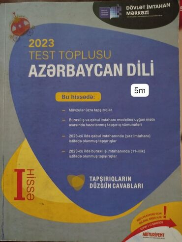 azərbaycan dili 2 hissə pdf 2023: Bu test toplusu Azərbaycan dili fənni üzrə 2023-cü il üçün