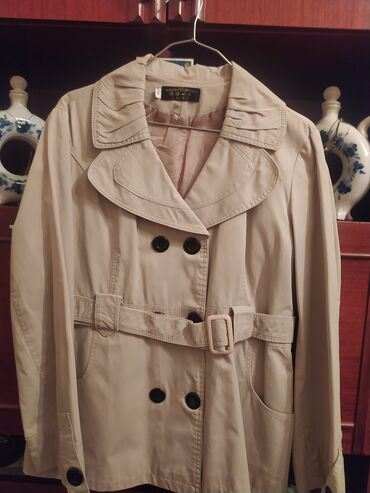 Женская куртка 7XL (EU 54), цвет - Бежевый