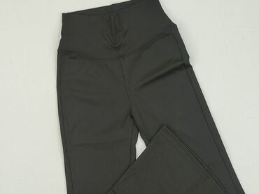 sukienka letnia czarna w kwiaty: Material trousers, 7 years, 116/122, condition - Perfect