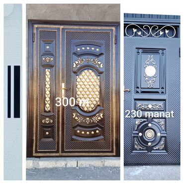 Giriş qapıları: Metall seyf qapılar – klassik və dekorativ rellefli dizaynlar - — 6