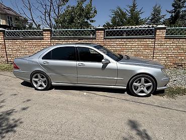 Mercedes-Benz S-Class: 2003 г., 5.5 л, Автомат, Бензин, Седан