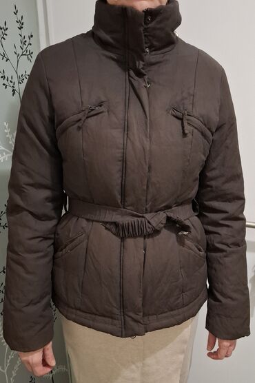 Zimske jakne: Ženska zimska garderoba – 4 komada 1) Elegantni kaput, tamnosivi - — 2