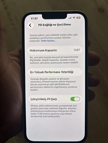 ikinci el iphone 16: IPhone 14, 128 GB, Ağ, Qırıq — 5