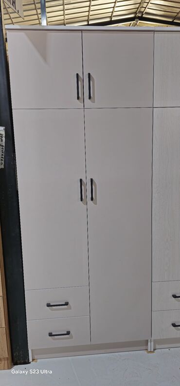 Шкафы для одежды: Шкаф для одежды, Новый, Прямой, ЛДСП — 11