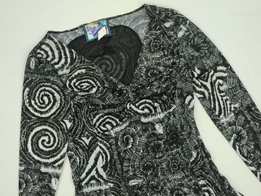sukienka srebrna cekiny h: Desigual, Women`s dress, M (EU 38)