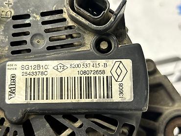 Генераторы: Генератор Renault 2008 г., Б/у, Оригинал, Германия — 14