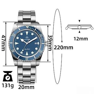 Ručni satovi: ADDIESDIVE AD2068 - 39mm - Plava — 13