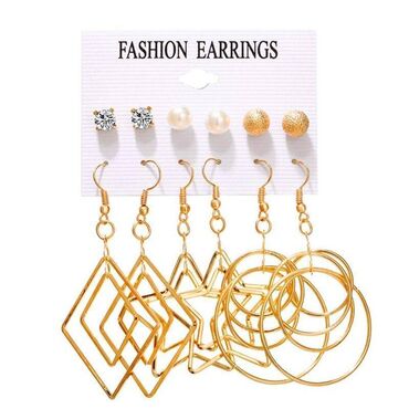 вязанные резинки для волос: ✨ Набор серёжек НС, серьги Fashion Earrings — идеальное решение для