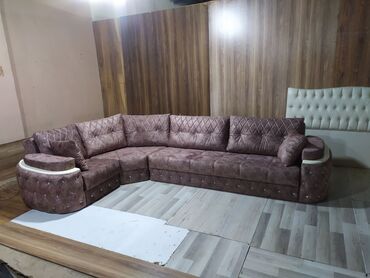 Sifarişlə divanlar: Divanlar keyfiyyetli matrealdan ve yuksek sixliqli qubkadan sifarisle — 8