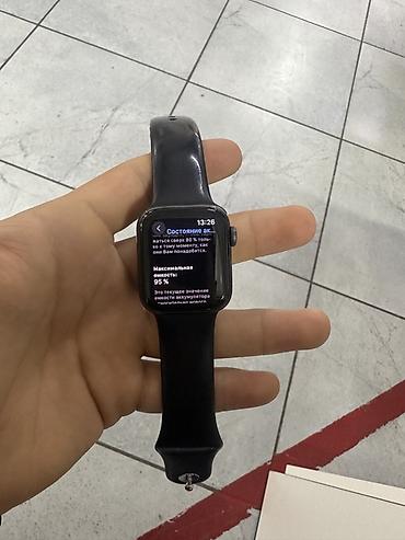 apple watch 9 45mm: Apple Watch SE Nike (GPS), 40мм — черный состояние хорошое. - — 2