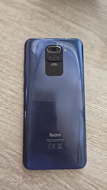 Redmi, Redmi Note 9, Б/у, 128 ГБ, цвет - Синий, 2 SIM