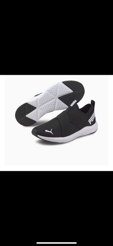 Кроссовки и спортивная обувь: Кроссовки, 37.5, Puma, Новый, цвет - Черный, Самовывоз