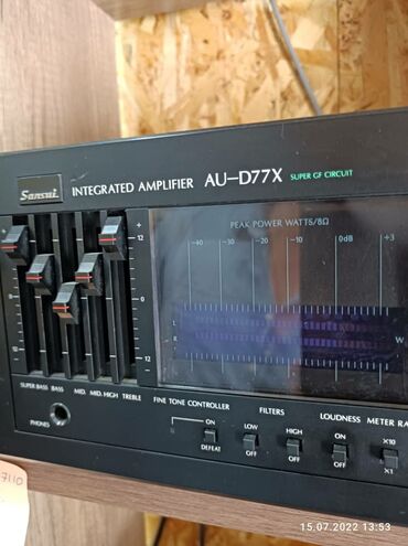 sovmestimye raskhodnye materialy free label tonery dlya kartridzhei: Sansui Sansui AU-D77X. продаю Интегрированный усилитель