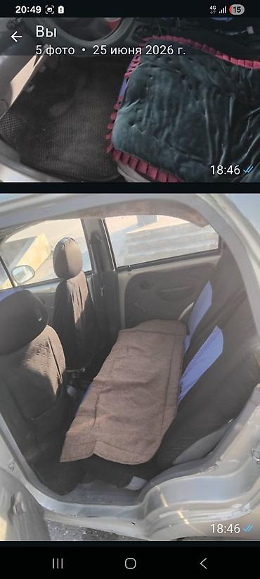 rota grid: Daewoo Matiz: 2001 г., 0.8 л, Механика, Бензин, Хэтчбэк — 4