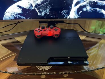 PS3 (Sony PlayStation 3): Sony PlayStation 3 Slim PS3 Slim model oyun konsolu, 1 ədəd orijinal