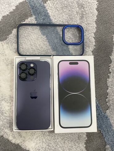 калонка жалал абад: IPhone 14 Pro, Колдонулган, 128 ГБ, Deep Purple, Куту, 89 %