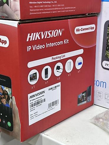 реально: Hikvision IP Video Intercom Kit — комплект IP‑видеодомофона с — 2