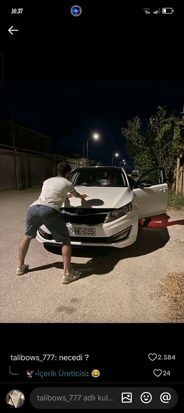 2010-2015-ci illər arasında istehsal olunan ikinci nəsil Kia Optima