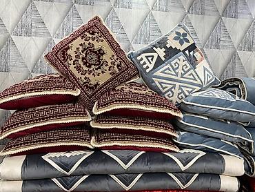 Одеяла и пледы: Комплект одеяла и подушки, Новый, Все сезоны — 8