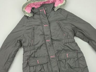 kurtka z imitacji skóry: Winter jacket, 7 years, 116-122 cm, condition - Very good