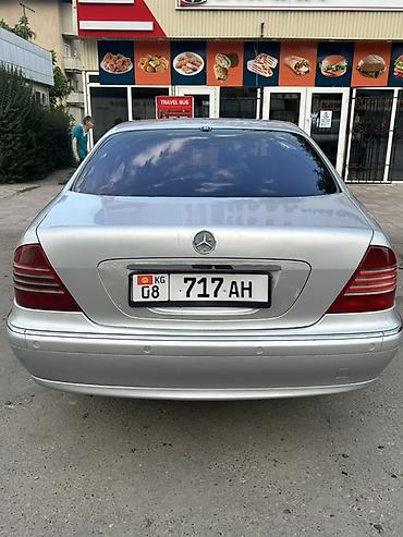 mersedes e class: Mercedes-Benz S-Class: 2000 г., 5 л, Автомат, Газ, Седан — 7