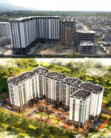 номера в иссык куле: 3 комнаты, 115 м², Элитка, ПСО (под самоотделку)