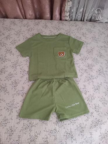 little: Комплект, цвет - Зеленый, Новый — 1