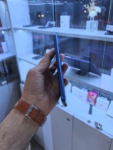 Samsung: Samsung Galaxy A12, 32 GB, rəng - Göy, Zəmanət