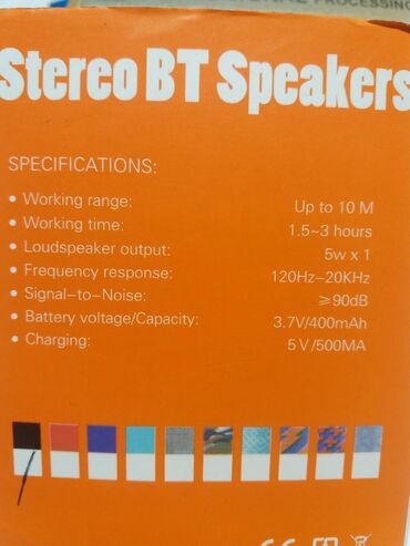Zvučnici i stereo sistemi: Bluetooth zvučnik novo.
900din.
061/