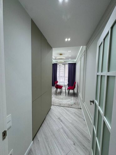 квартира бишкек керек: 2 бөлмө, 55 кв. м, Элитка, 3 кабат, Евроремонт
