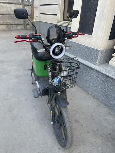 велосипед мото: Электрический скутер (городской e-bike) - Компоновка: низкая рама с — 2