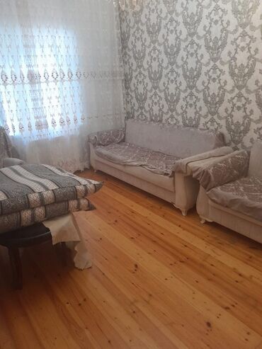 Otaqların satışı: 3 otaqlı mənzil/interyer təqdim olunur. - Plan: 1 qonaq otağı, 2 — 3